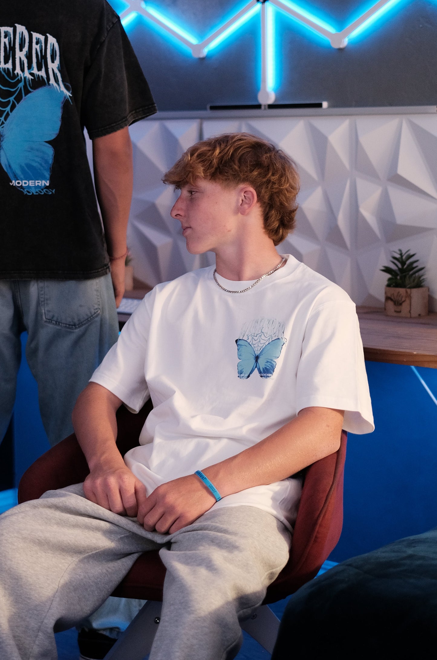 (LIMITED) White Butterfly Tee