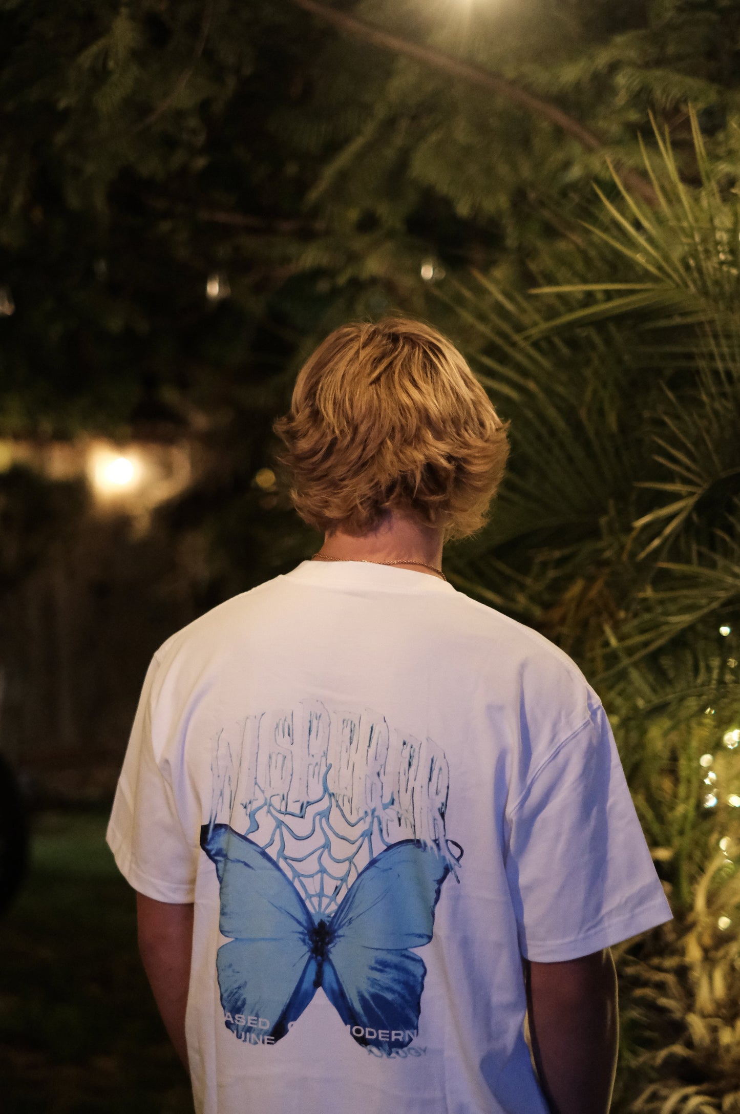 (LIMITED) White Butterfly Tee