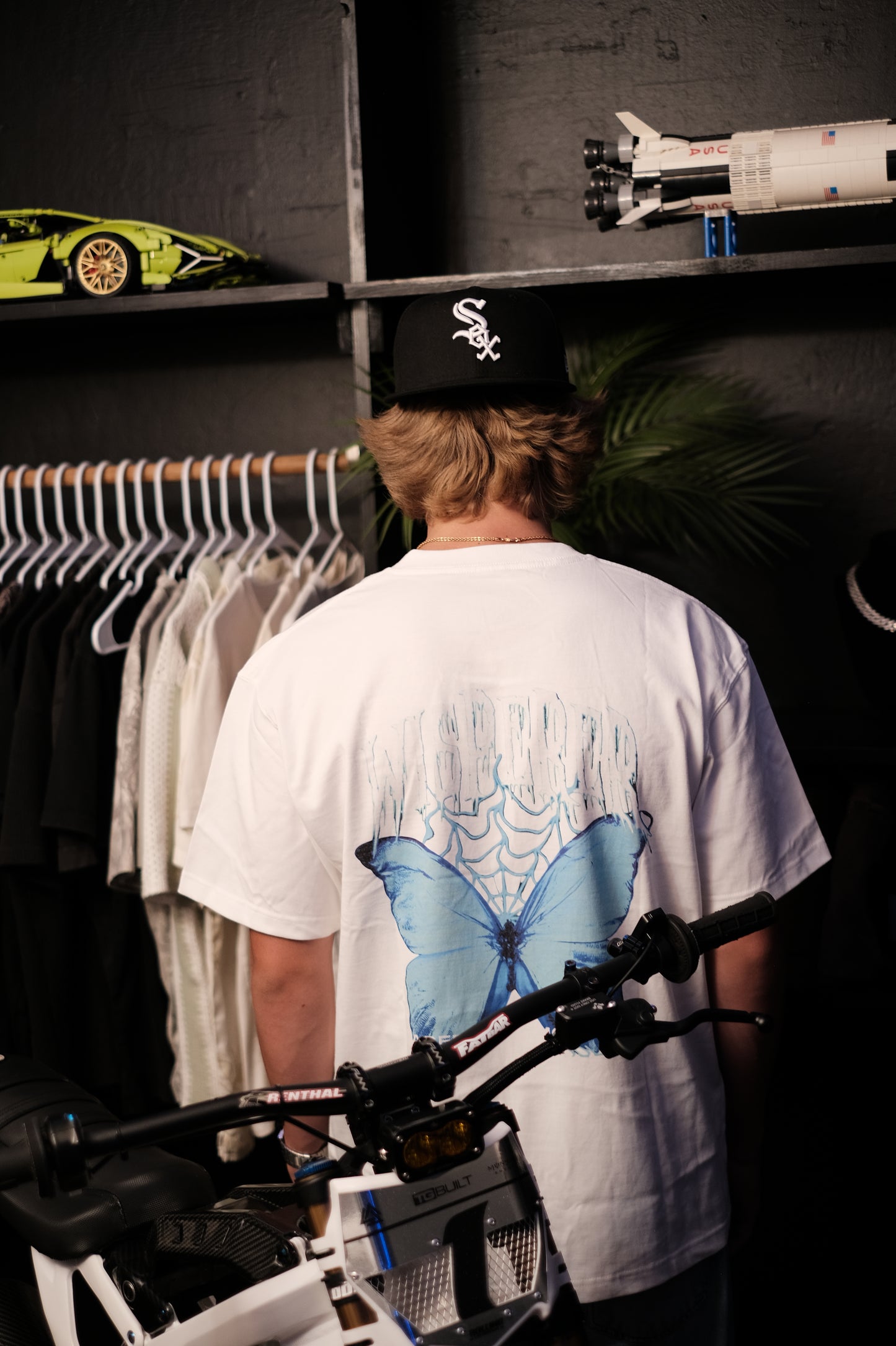 (LIMITED) White Butterfly Tee